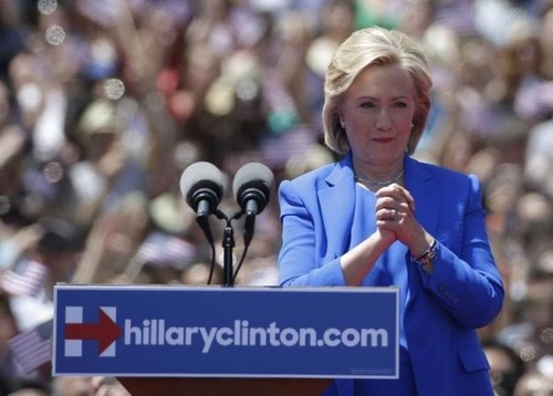 Hillary Clinton launches 2016 election campaign - ảnh 1